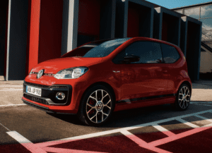 VW Up red